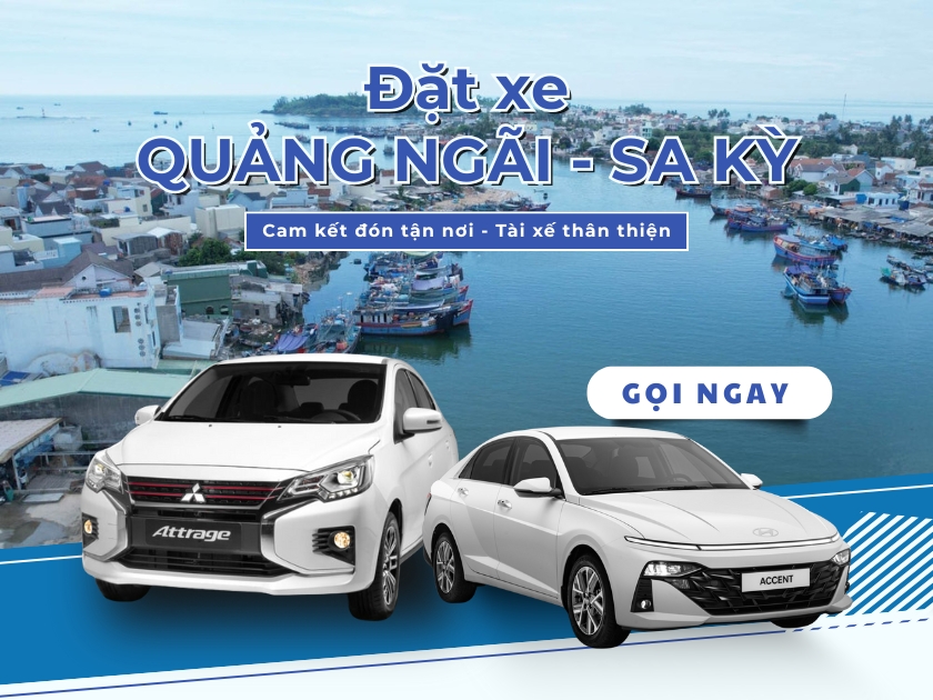 Xe quảng ngãi đi cảng sa kỳ