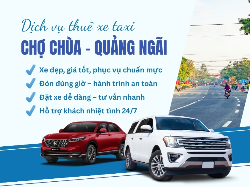 taxi chợ chùa